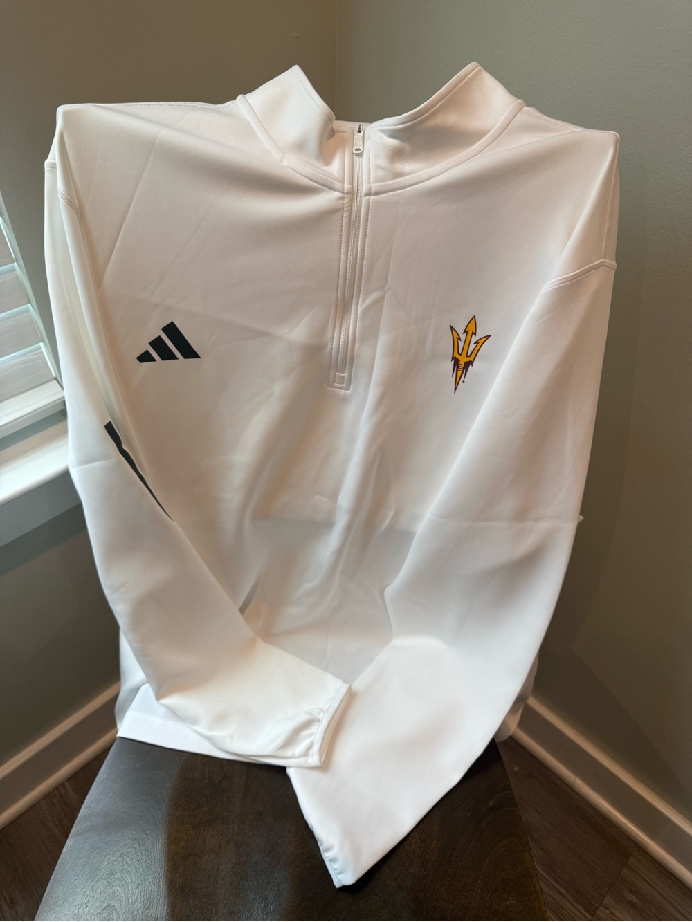 Adidas Arizona State Sun Devils Men’s 1/2-Zip Pullover